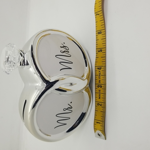 Mr. & Mrs. Bling Ring Wedding Marriage Savings Bank - Picture 10 of 12